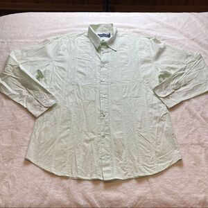 Tarocash Pale Green Button Shirt Size Large